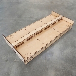 Hacker-Model HCT9870RR80 - TT - FREMO / Zababov Module RR, 400 x 800 mm